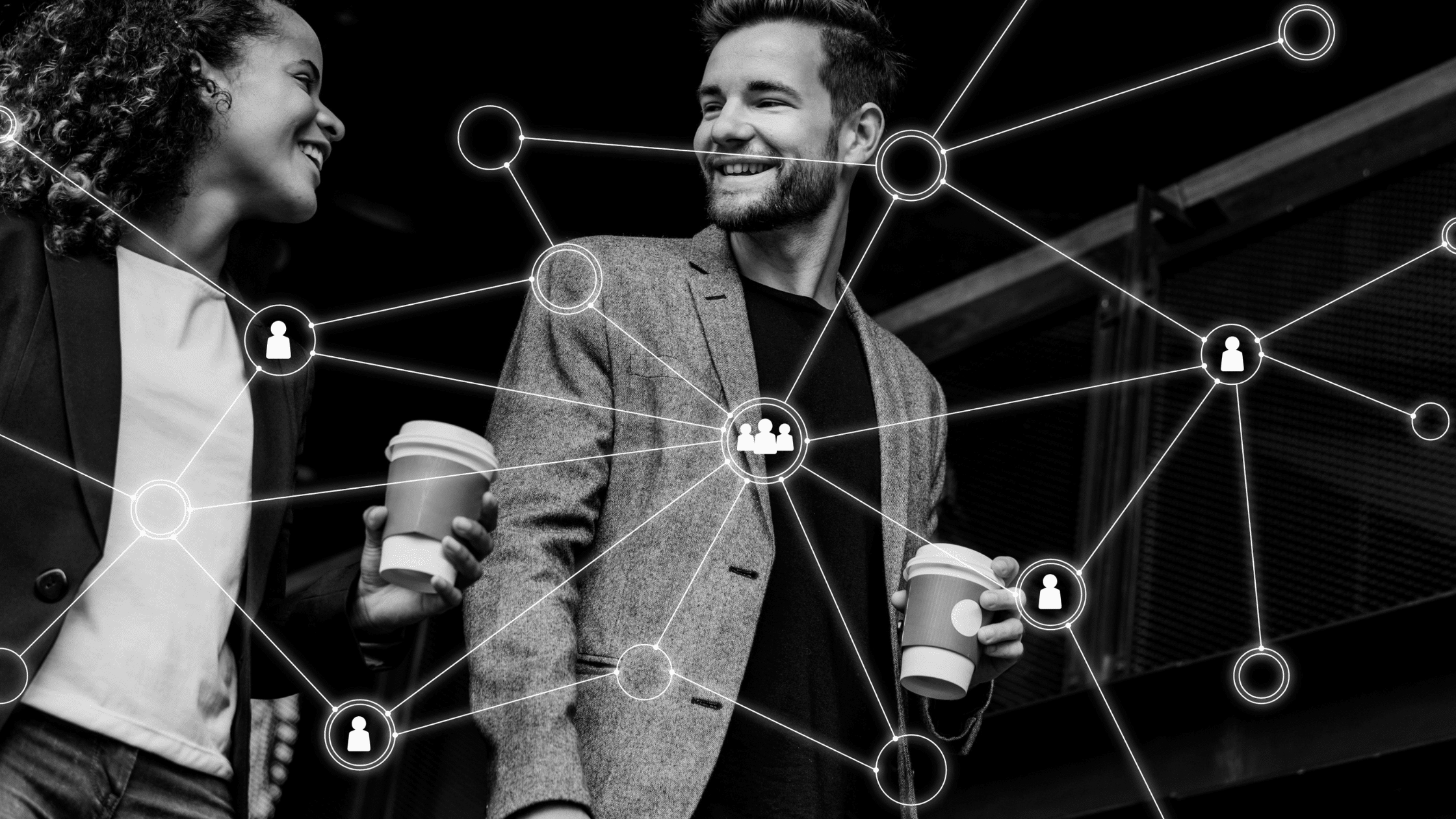 Franchise broker vs franchise consultant explained with two professionals and a connected network representing guidance.