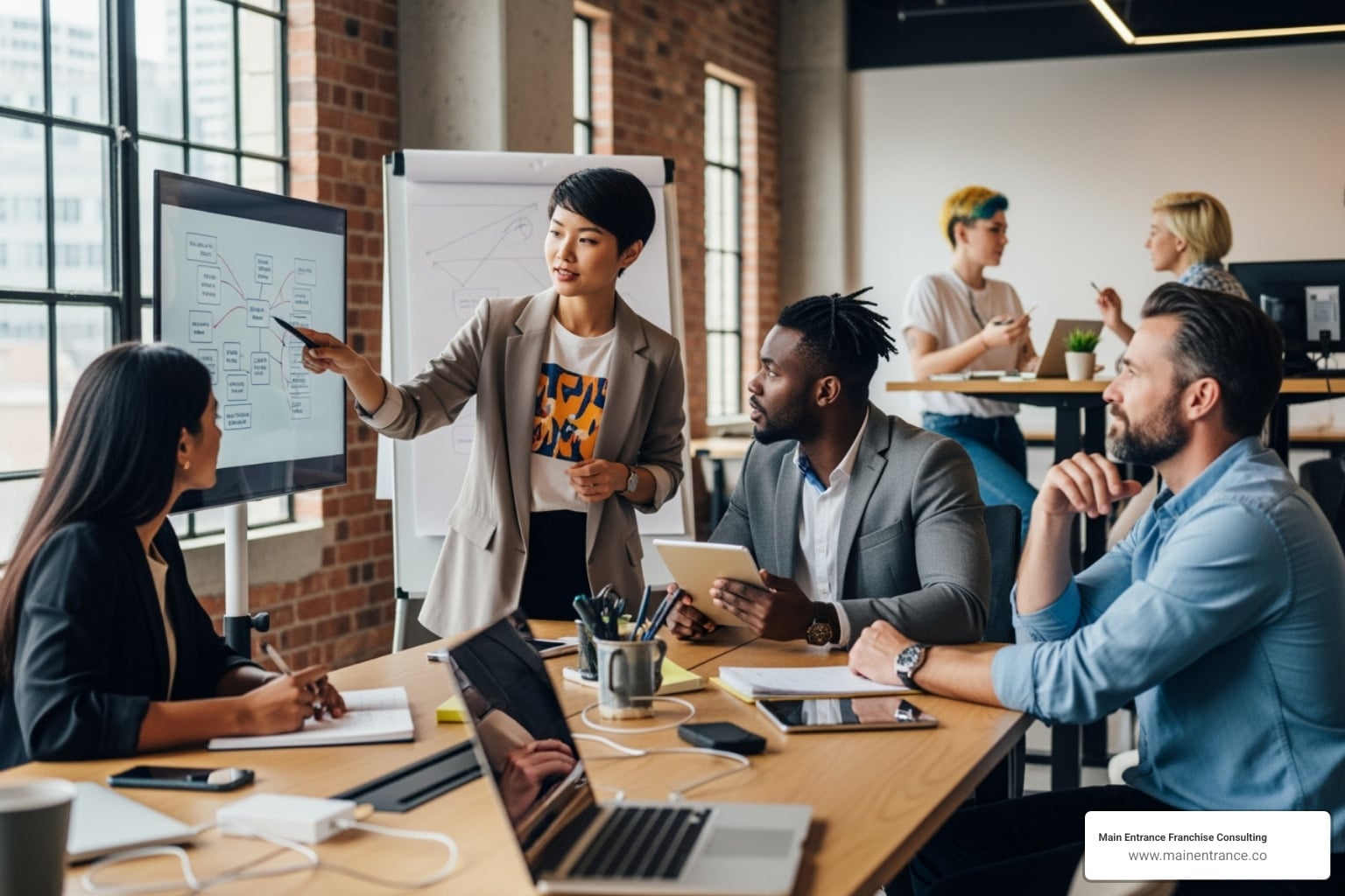 Franchise consulting for immigrants